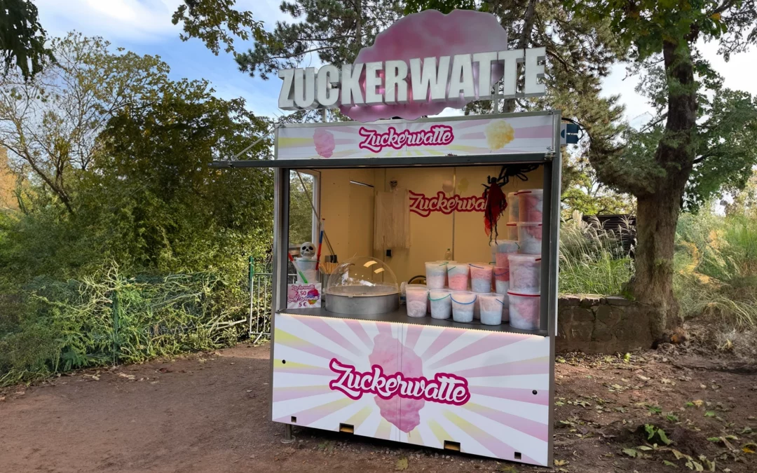 Zuckerwatte-Stand