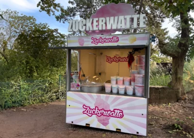 Zuckerwatte-Stand